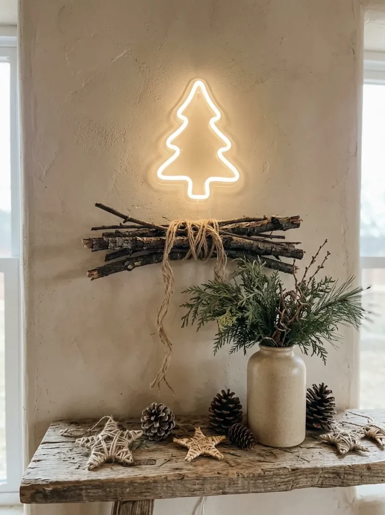 Natural Jute Twig Decor