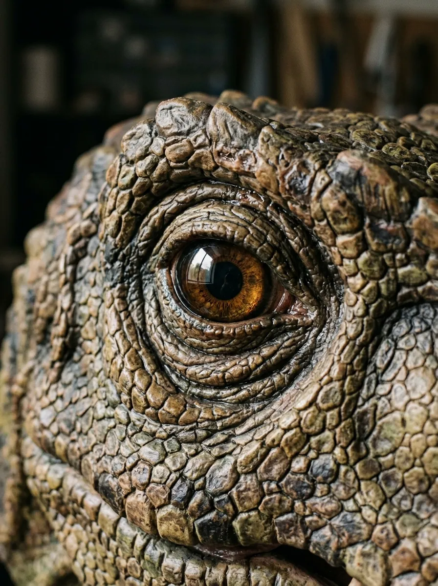 Realistic Glass Eyes - Real Life Dinosaur Costume