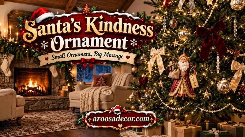 Santa’S Kindness Ornament