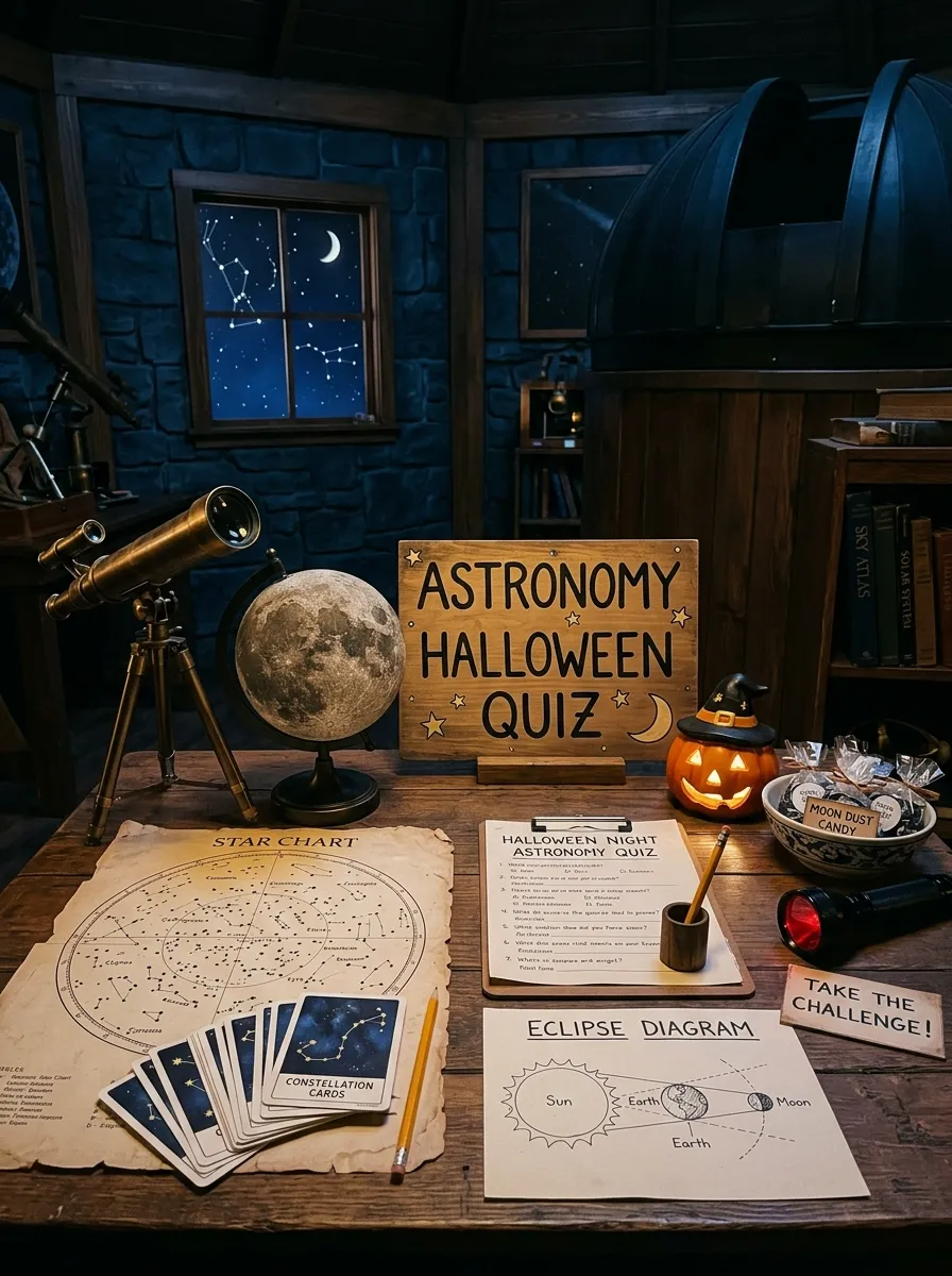 Spooky Astronomy and Eclipses - Halloween Quiz Questions and Answers