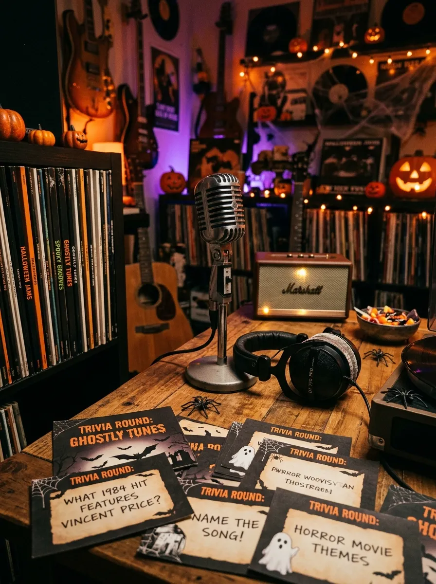 Spooky Pop Music Anthems - Halloween Quiz Questions and Answers