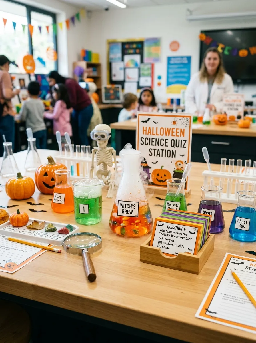 Spooky Science and Chemistry - Halloween Quiz Questions and Answers
