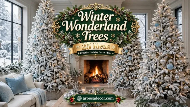 Winter Wonderland Trees: 25 Creative Holiday Decor Ideas